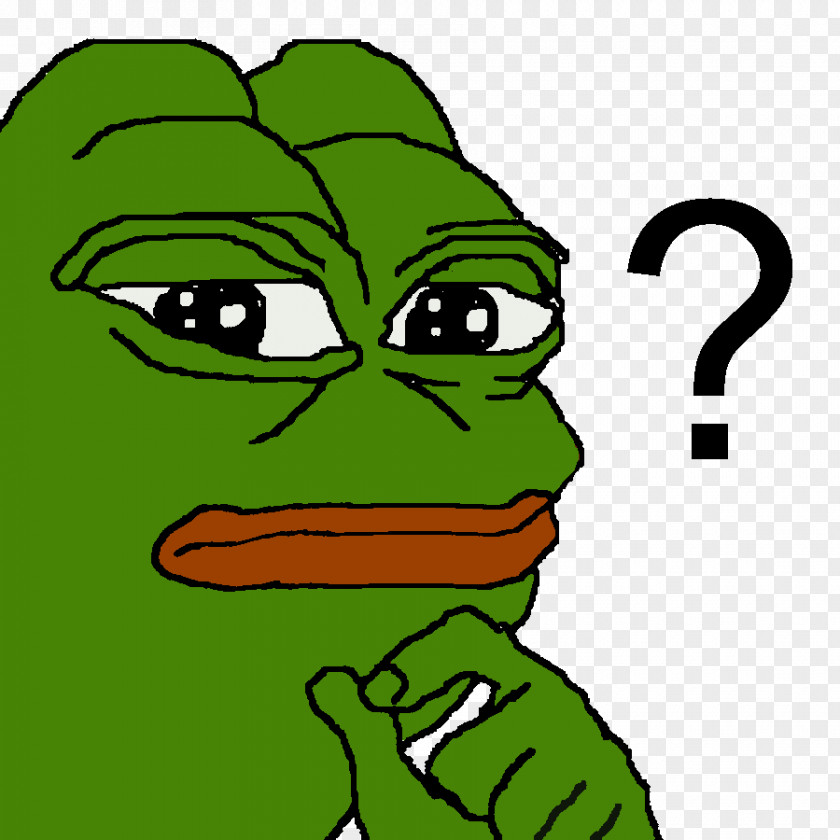 Frog Pepe The Sticker Decal /pol/ PNG