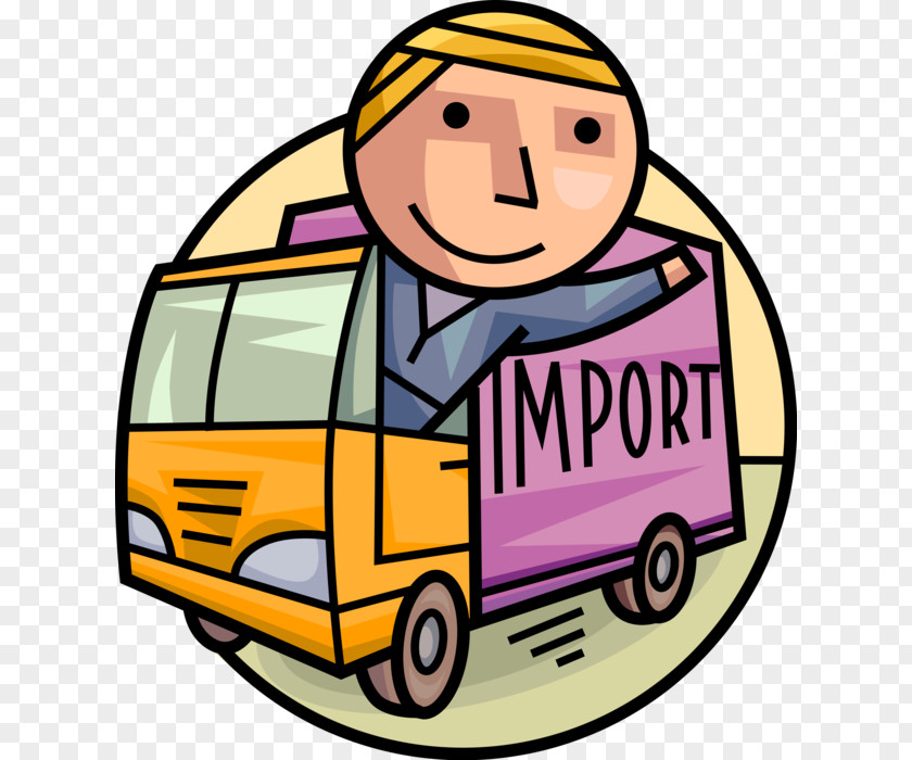 Importing Vector Import Clip Art Product Goods International Trade PNG