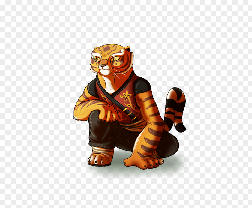 Kong-fu Tiger Tigress Po Kung Fu Panda World PNG