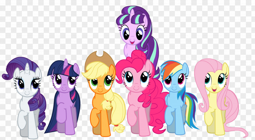 Rainbow Dash Pinkie Pie Rarity Twilight Sparkle Applejack Pony PNG