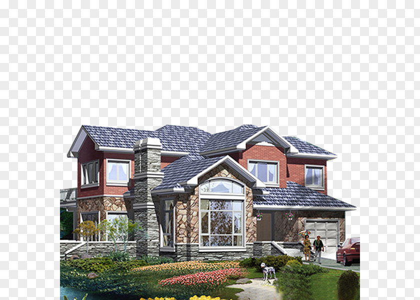 FOREIGN House Building Villa Architecture PNG