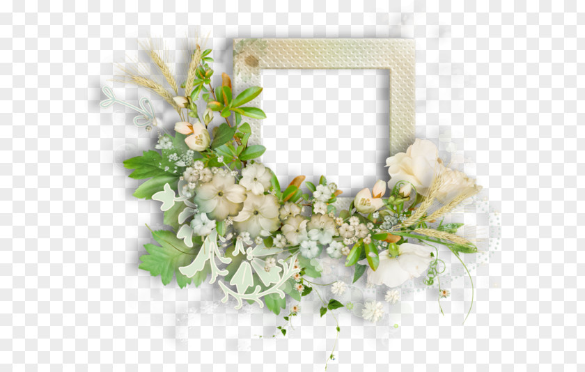 Greenery Wedding Floral Design Flower Watercolor Painting Wreath PNG
