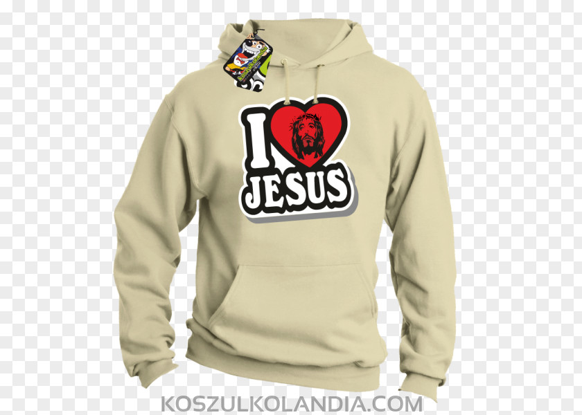 Jesus Love Hoodie Bluza Top Clothing PNG