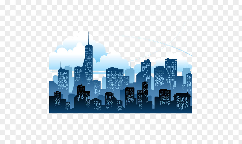 Vector City Building House Clip Art PNG