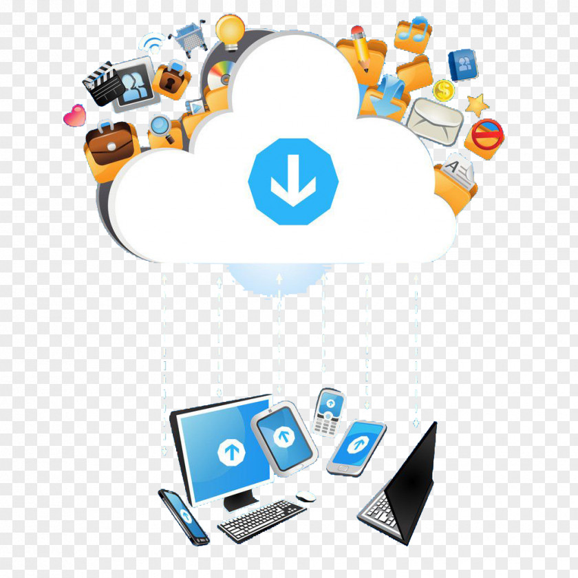 Cloud Computing Technology Era Application Software PNG