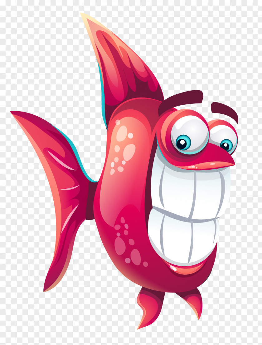 Funny Fish Cartoon DirectDraw Surface PNG