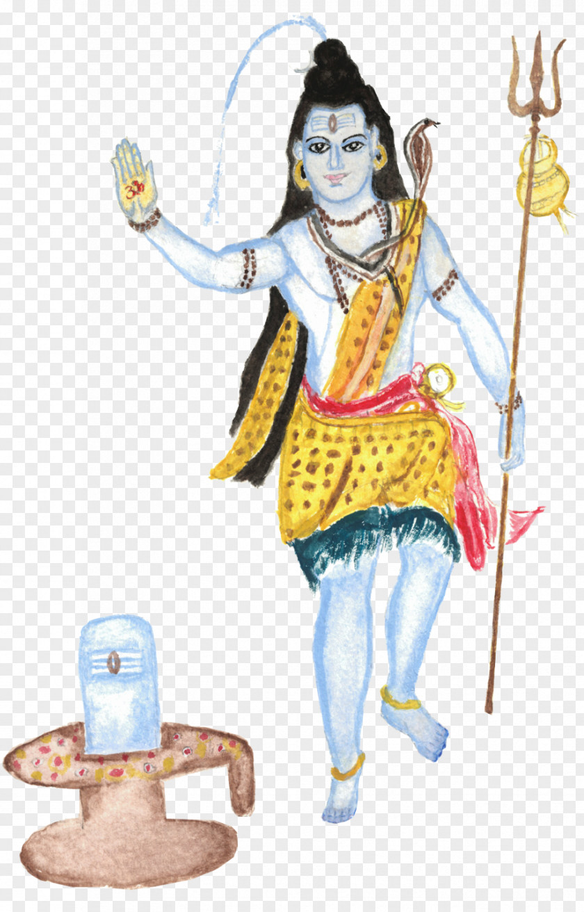 Lord Shiva Costume Design Art Fashion Illustration PNG