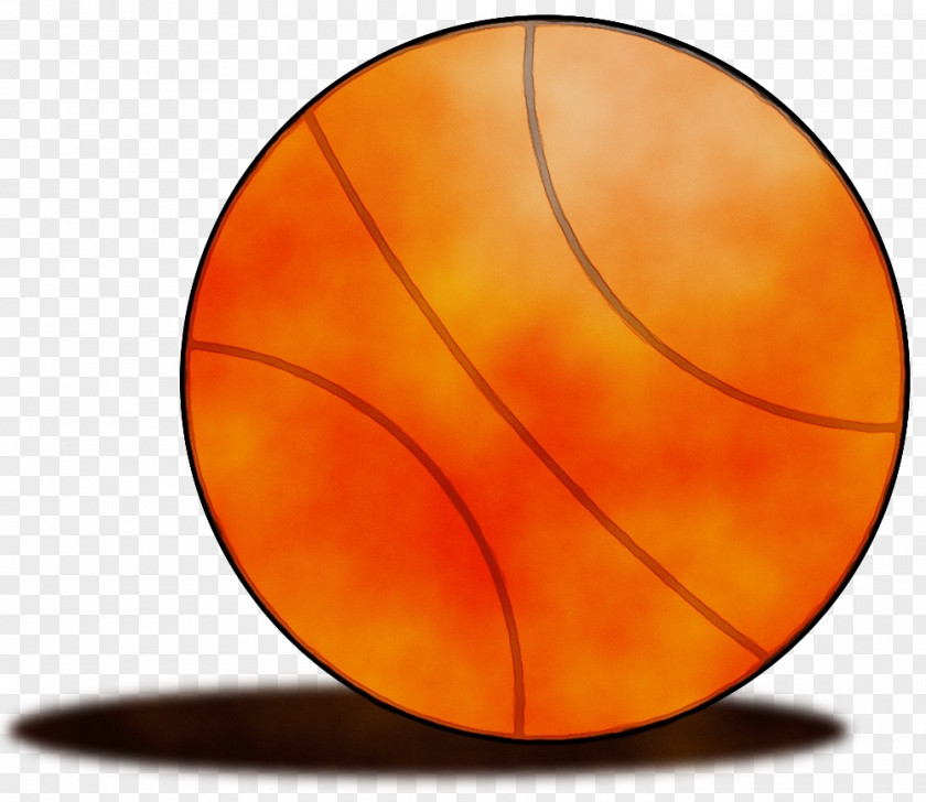 Sphere Amber Orange PNG