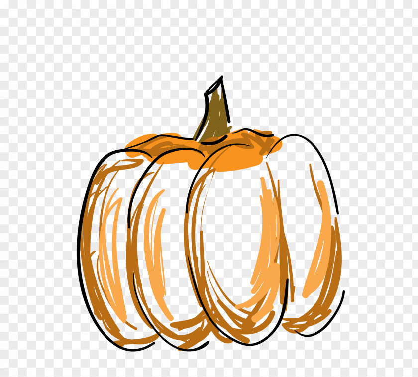Thanksgiving Pumpkin Clip Art PNG