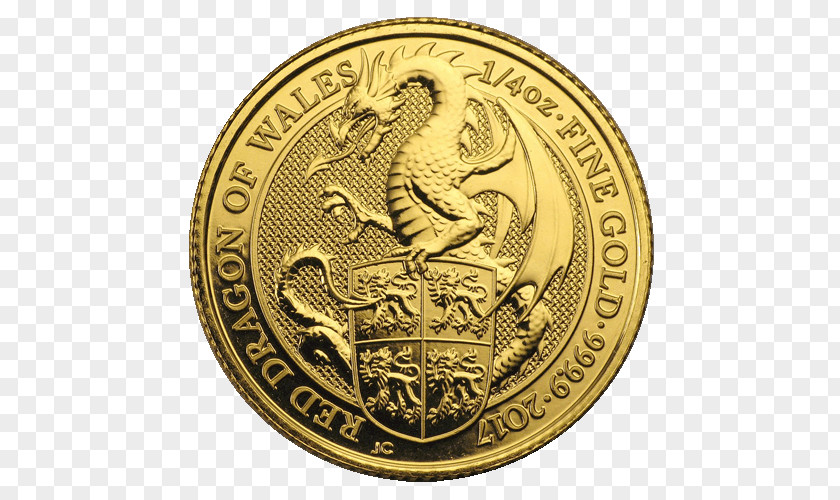 United Kingdom The Queen's Beasts Bullion Coin PNG