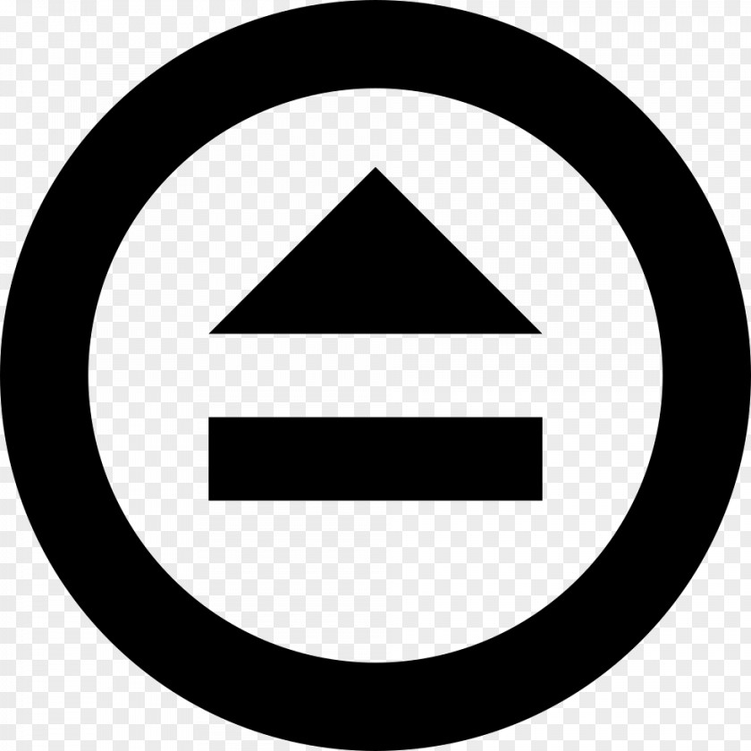 Eject Sign Number Circle Clip Art PNG