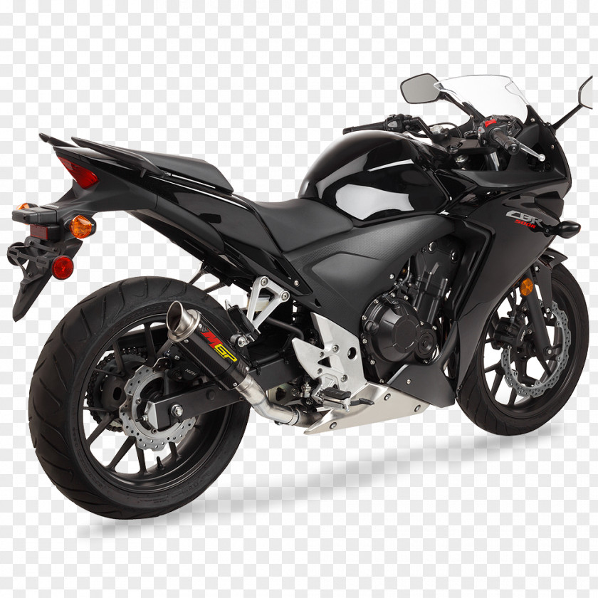 Honda Exhaust System CBR250R/CBR300R Motorcycle Muffler PNG