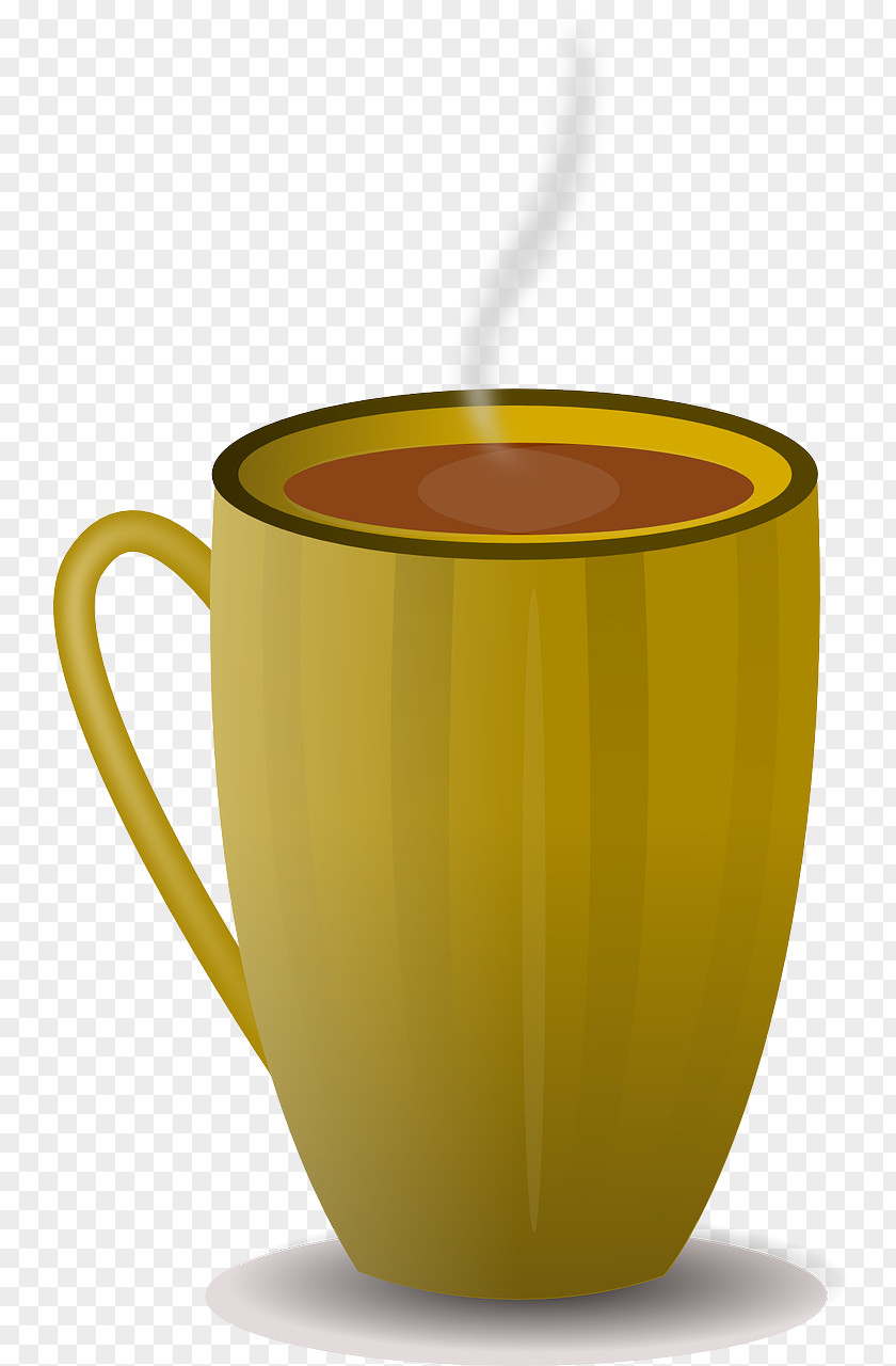 Hot Coffee Cup Tea Cafe Clip Art PNG