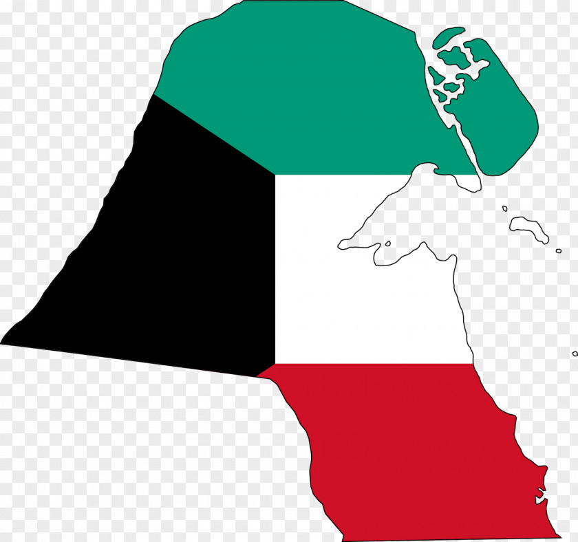 Kuwait City Republic Of Flag Map PNG