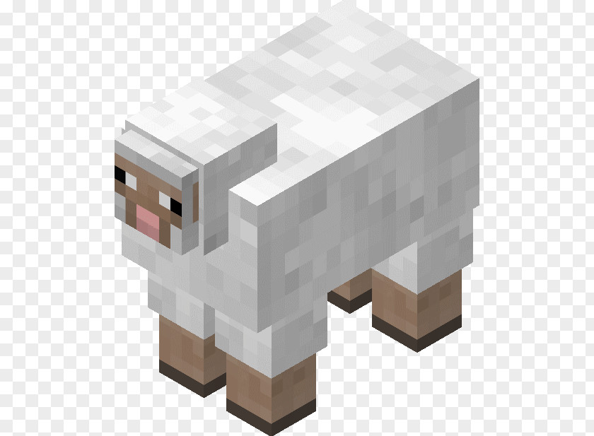 PinkSheep Minecraft Sheep Mob Enderman Wool PNG