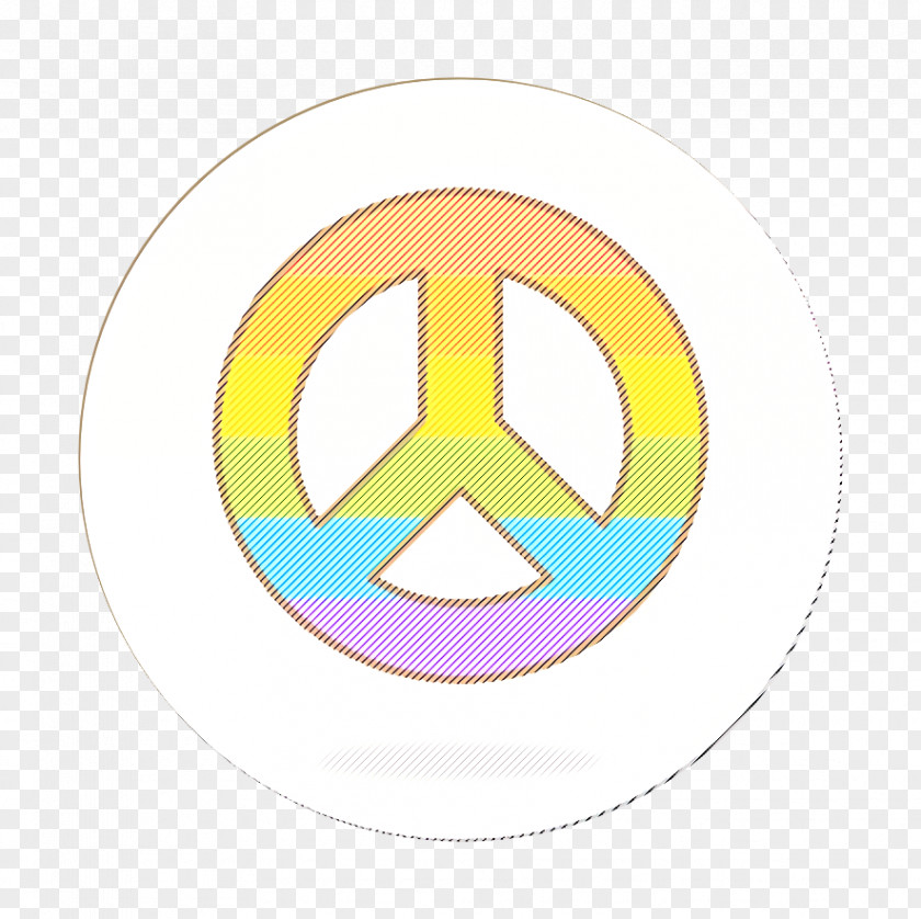 Sticker Trademark Peace And Love PNG