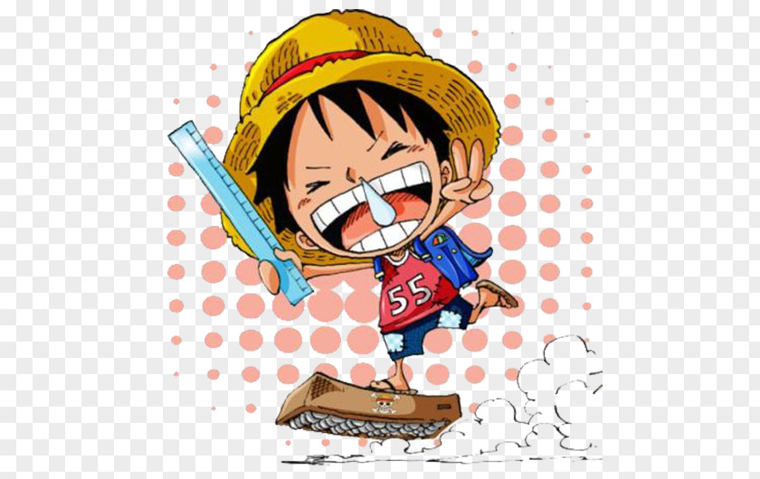 A Runny Straw Hat; Pirate Captain Monkey D. Luffy Roronoa Zoro Tony Chopper Nami One Piece PNG