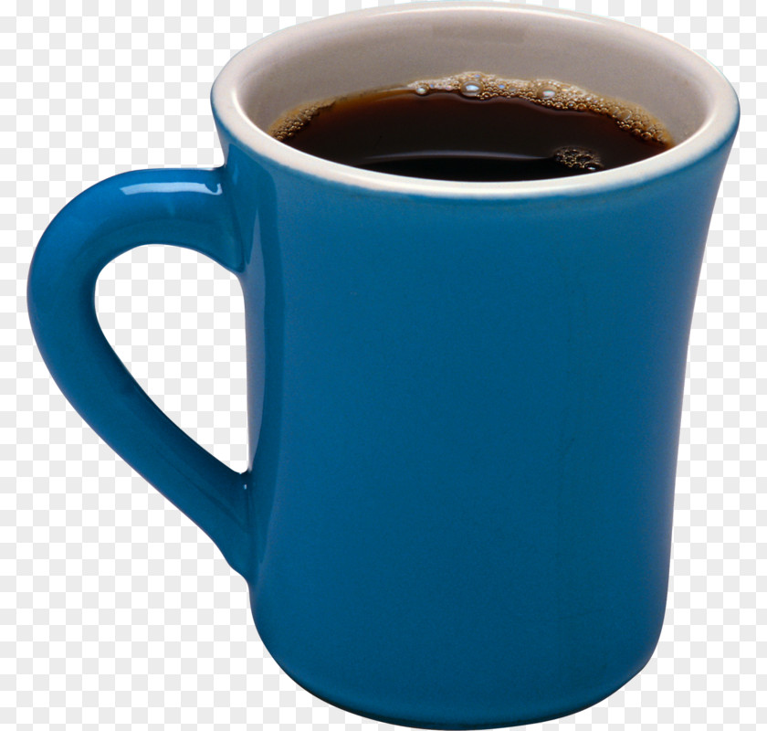 Blue Mug Coffee Cup Teacup PNG