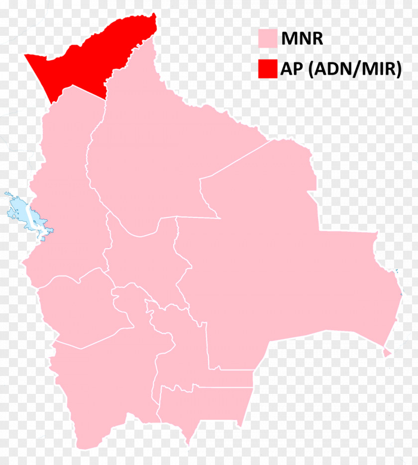 Map Bolivian General Election, 1993 2005 2014 1989 PNG