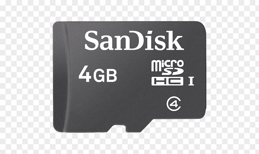 Micro Sd MicroSDHC Secure Digital SanDisk Flash Memory Cards PNG