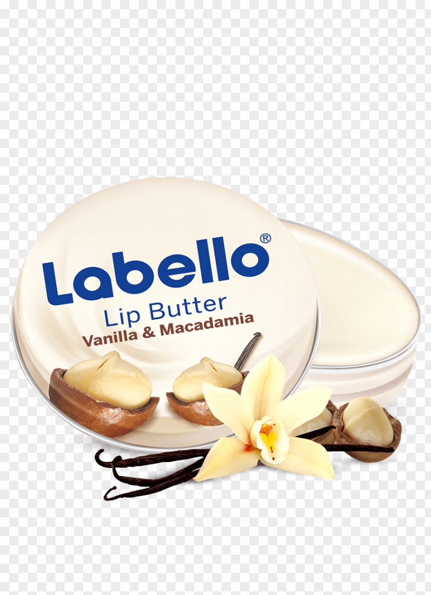 Vanilla Lip Balm Labello Macadamia PNG