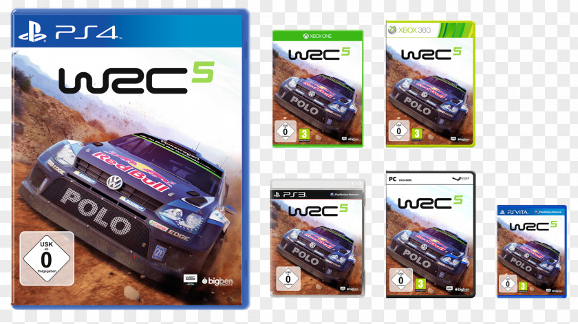 Volkswagen Polo R WRC 5 World Rally Championship 6 7 Dirt 4: FIA PNG