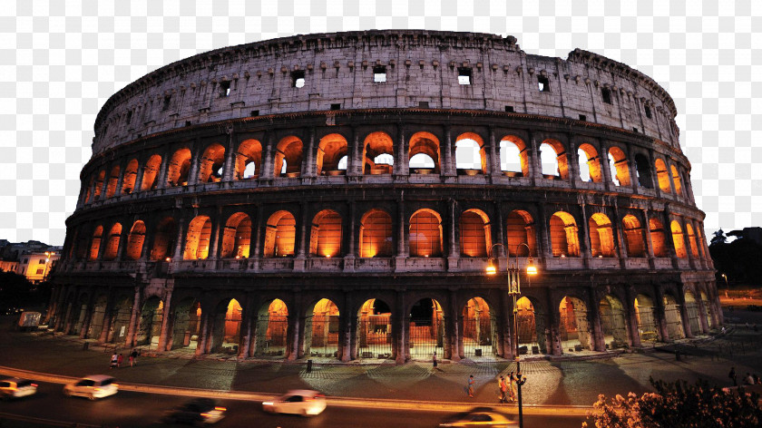 Attractions Colosseum Roman Forum Ancient Rome Travel Seven Wonders Of The World PNG
