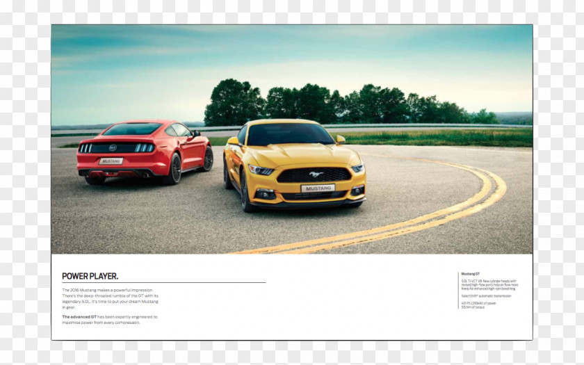 Car Ford Motor Company 2016 Mustang SVT Cobra PNG