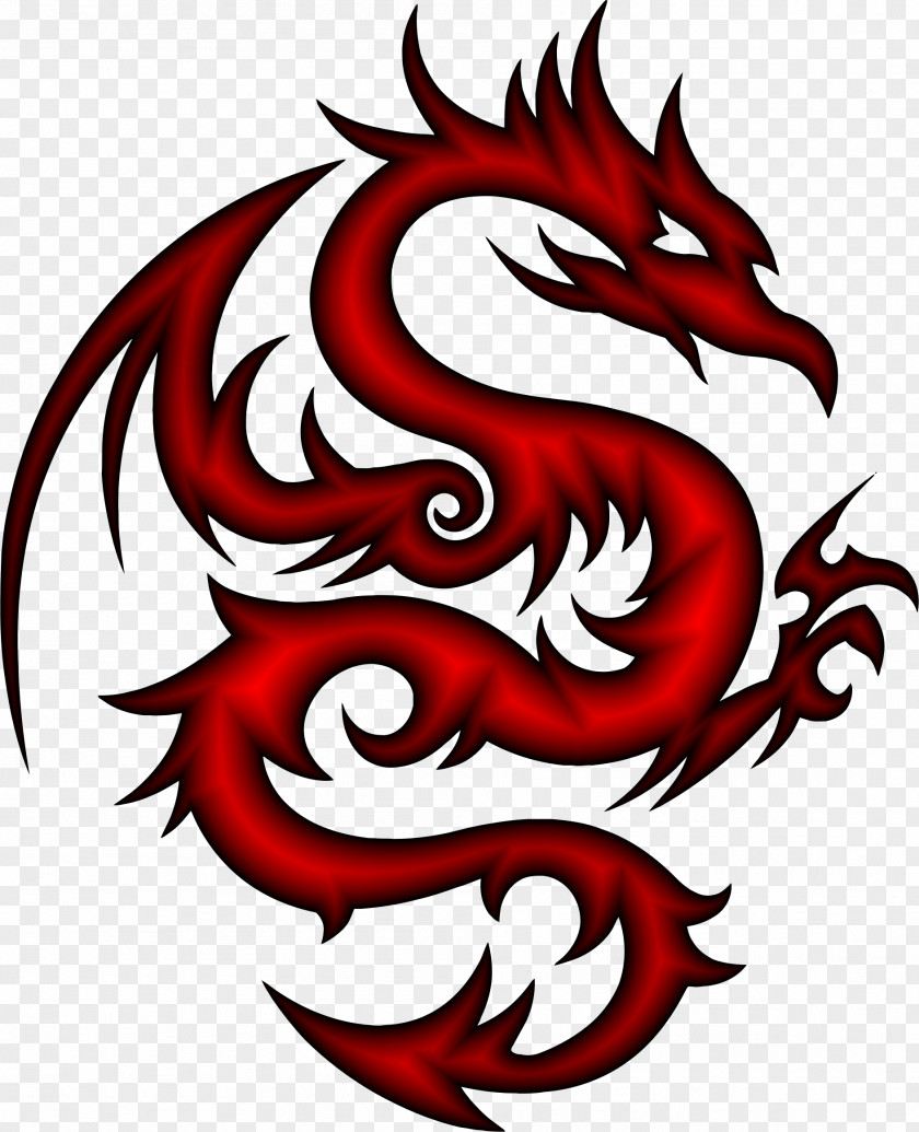 Monster Tattoo Dragon PNG