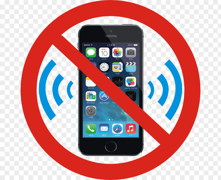 Prohibit The Use Of Mobile Phone Identification IPhone 6 Plus 5s 6S Smartphone PNG