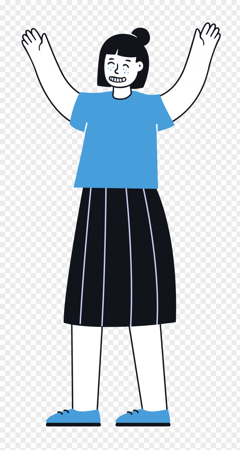 Standing Girl Woman PNG