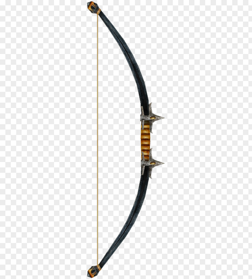 Bow And Arrow Shivering Isles Oblivion Weapon PNG