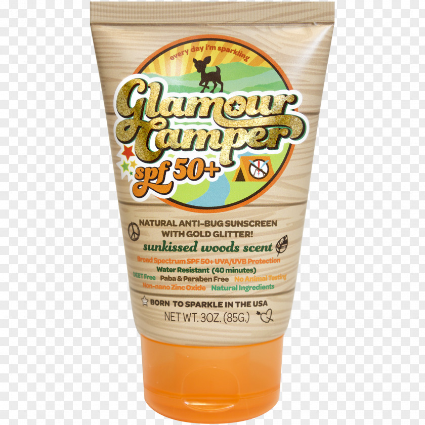 Bug Spray Sunscreen Lotion Lip Balm Glitter After Sun PNG