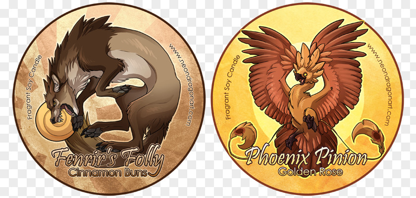 Dragon And Phoenix Fenrir Loki Mythology PNG