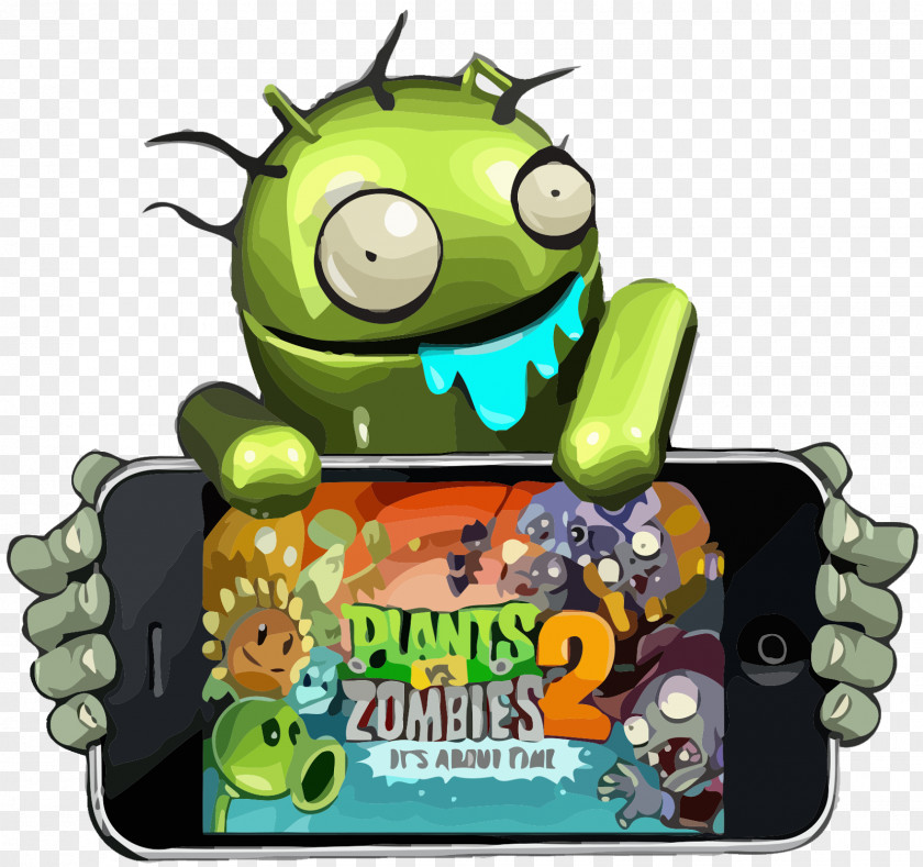 Plants Vs. Zombies 2: It's About Time Android Video Game Computer PNG