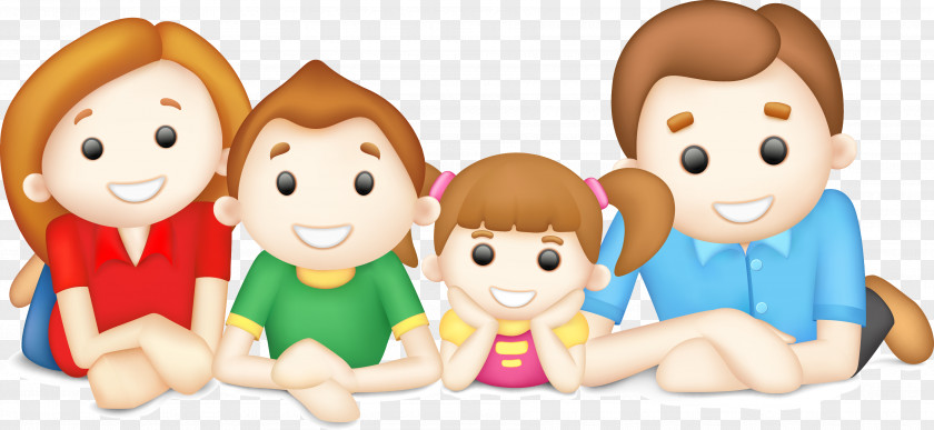 Vector Family Clip Art PNG