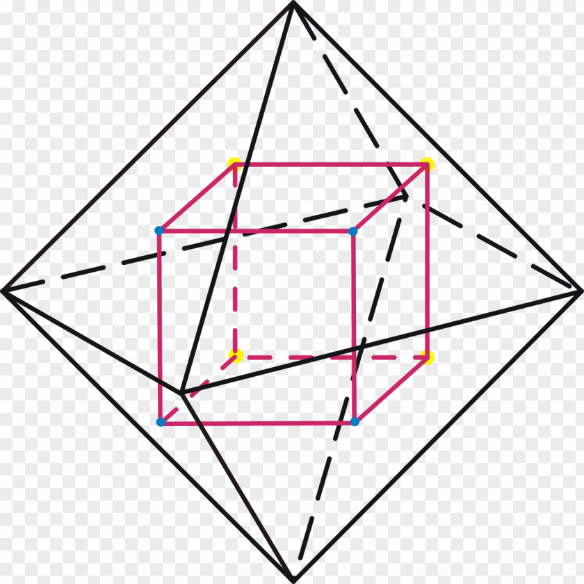 Cube Platonic Solid Polyhedron Duality Octahedron PNG