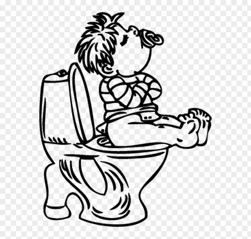 Dodge Wc Toilet On Your Potty, Little Rabbit Child Sticker Infant PNG