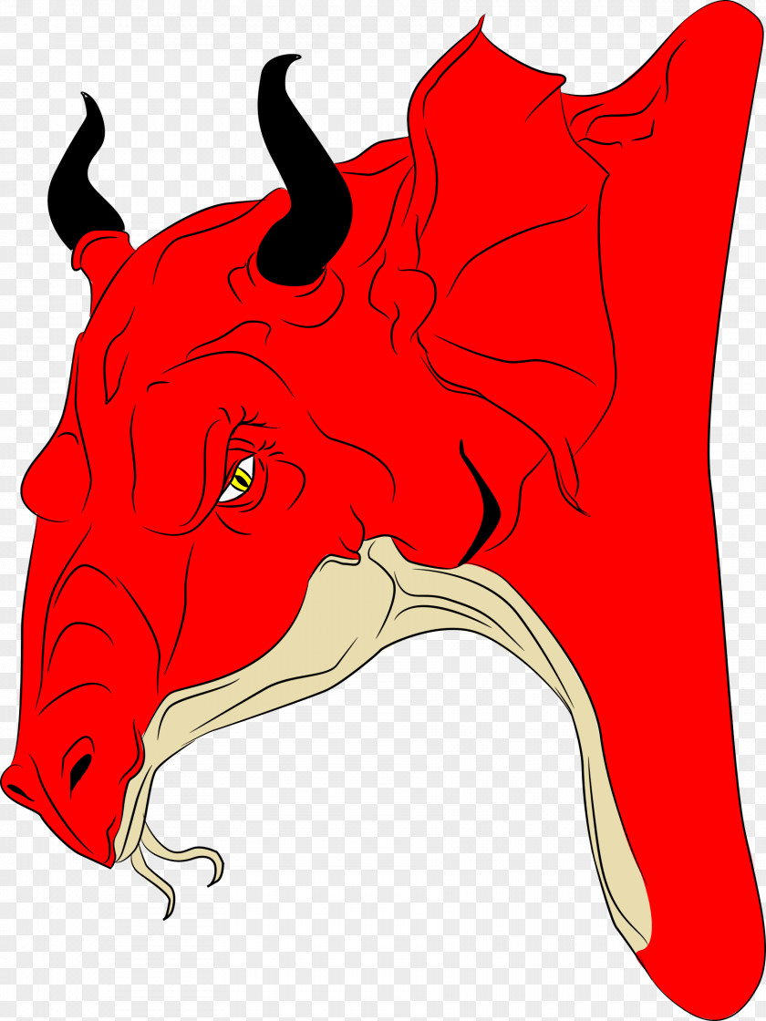 Dragon Icon Red Clip Art PNG