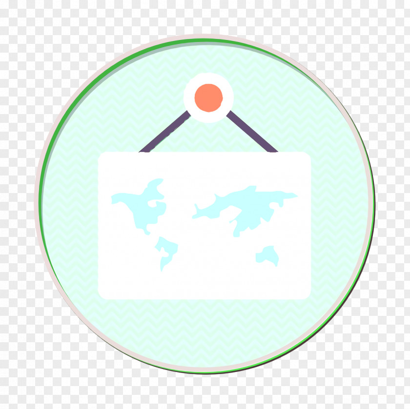 Map Icon Modern Education PNG
