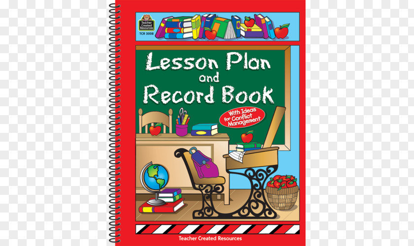 Teacher Lesson Plan & Record Book PNG