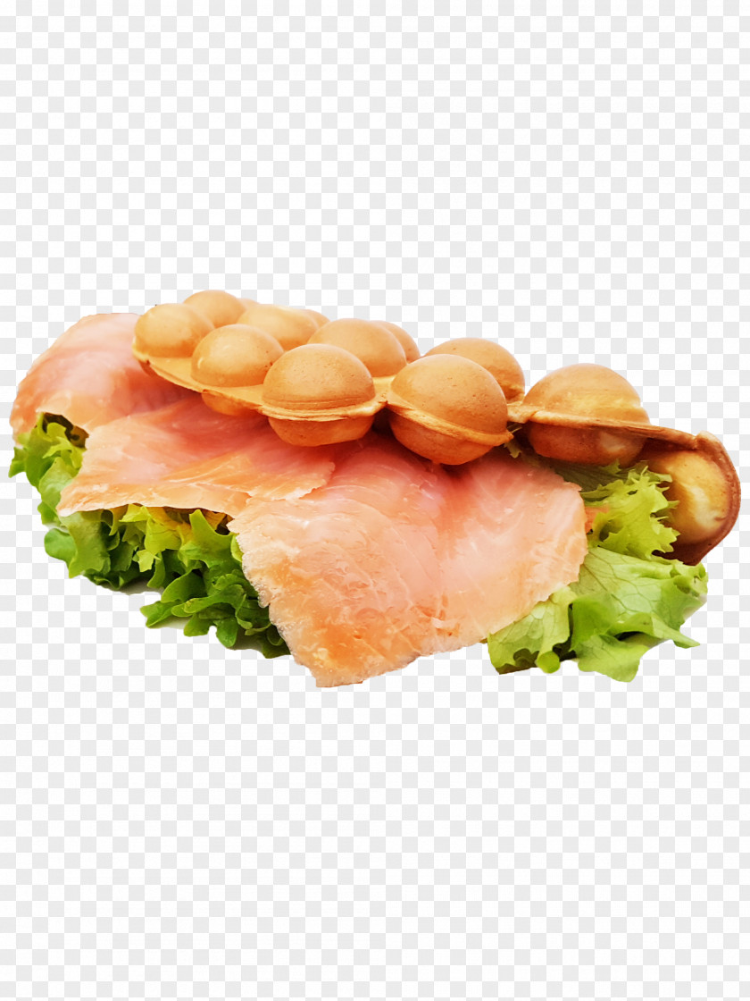 Waffle Smoked Salmon Ham And Cheese Sandwich Egg PNG