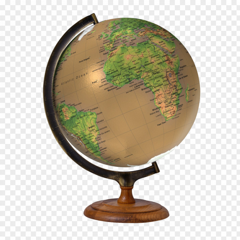 World Globe Sphere Clip Art PNG