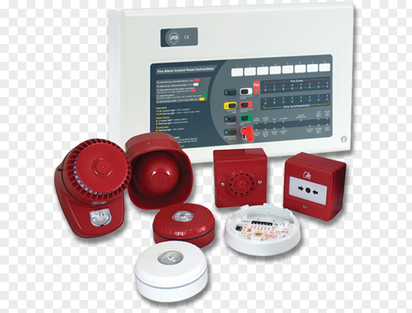 Alarm System Fire Control Panel EN 54 Device PNG