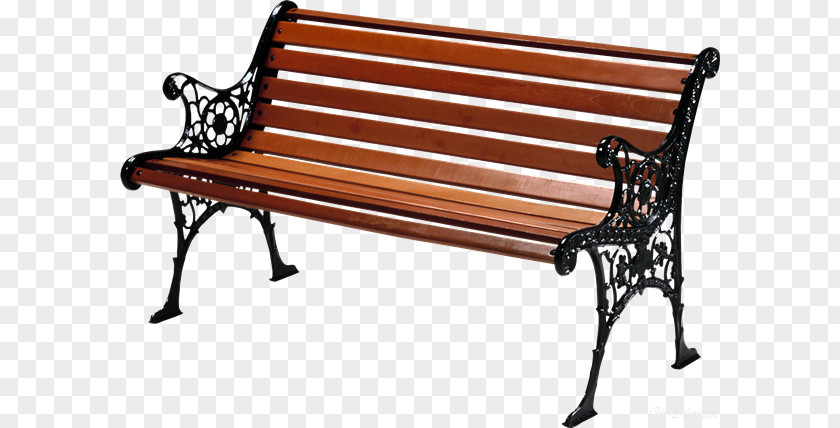 Table Bench Chair Garden Furniture PNG