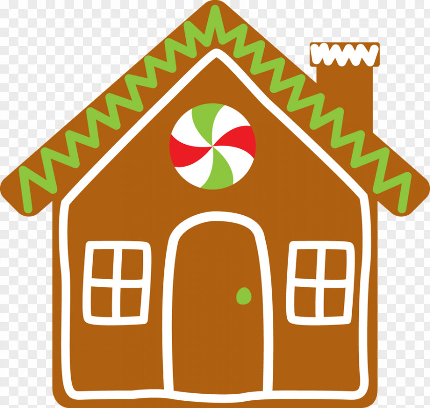 Christmas Gingerbread House The Man Clip Art PNG
