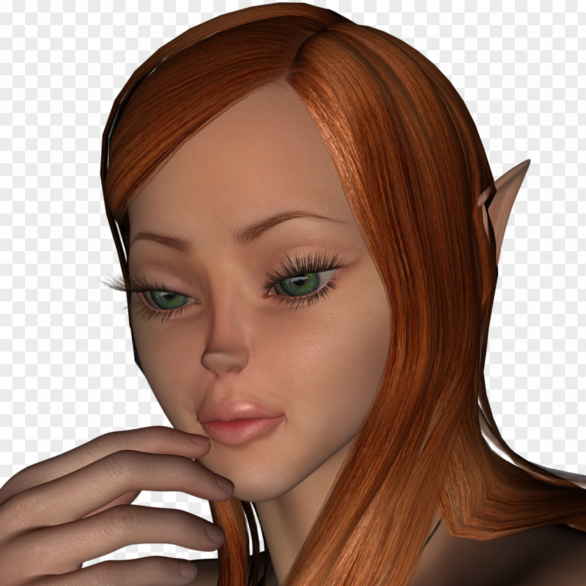 Elf Fantasy Woman PNG