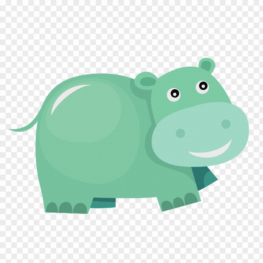 Hippo Hippopotamus Sticker Clip Art PNG