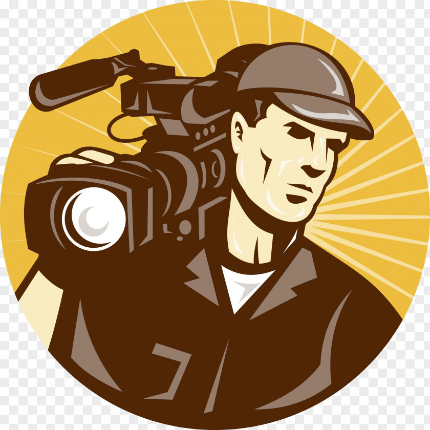 Video Camera Operator Film Crew Royalty-free PNG