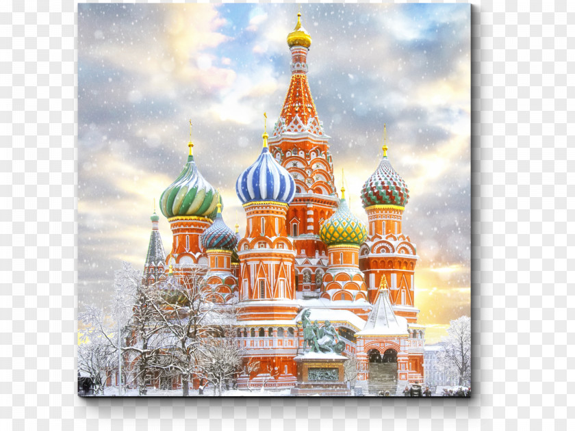 Cathedral Saint Basil's Moscow Kremlin Red Square Florence PNG